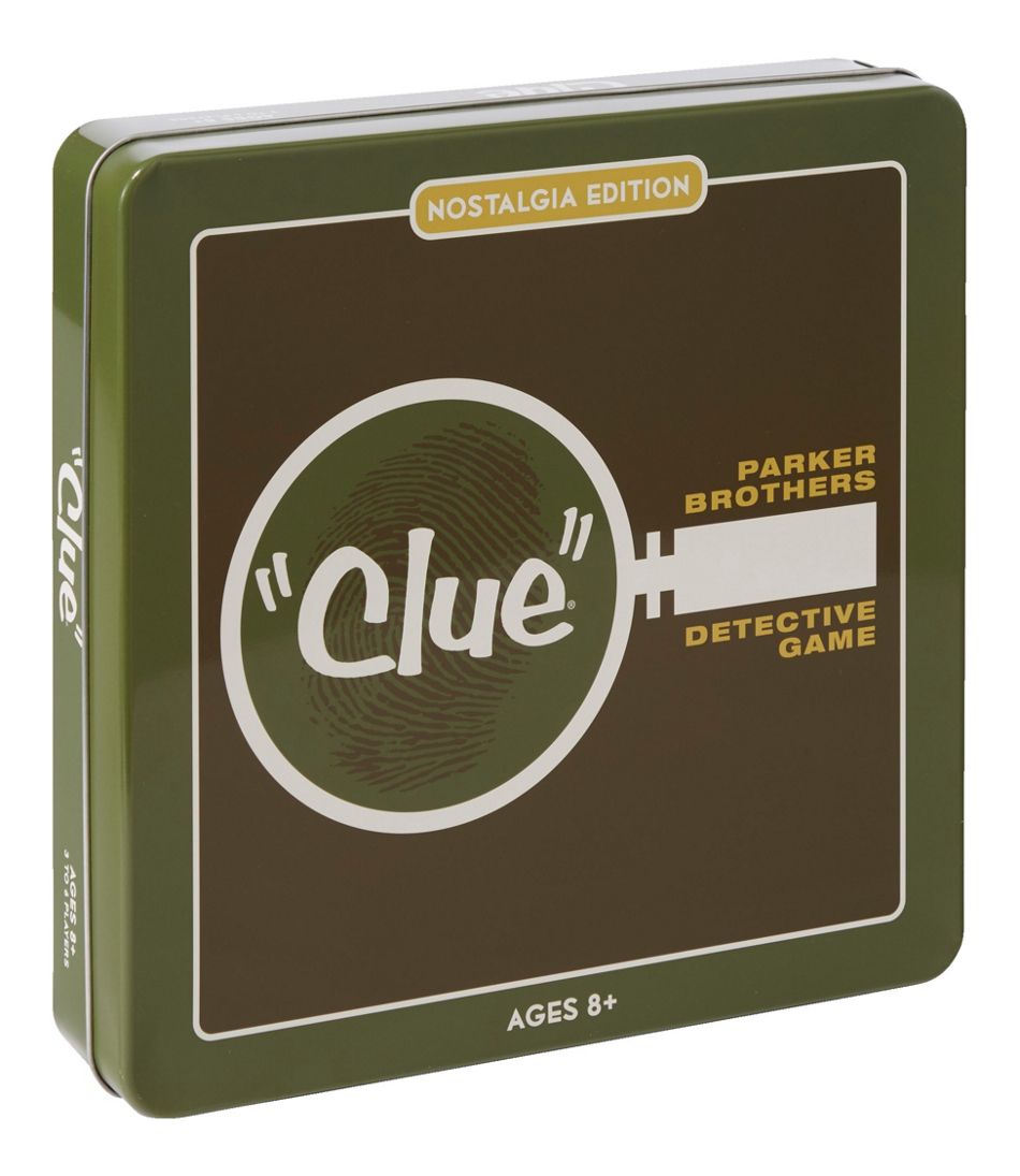 Clue Game Tin