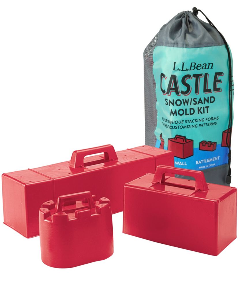 Castle Snow/Sand Mold Kit, Red, small image number 1