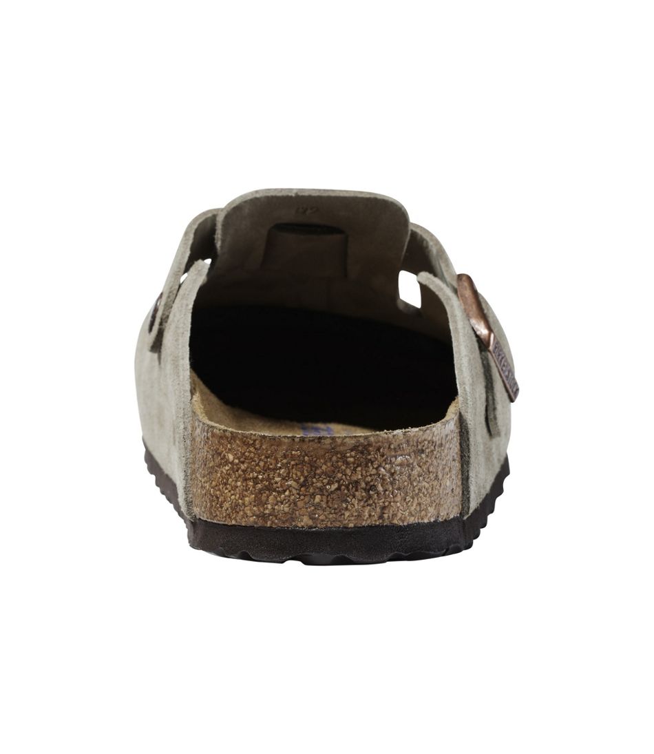 Men's Birkenstock Soft Footbed Boston Clogs, Suede | Casual Men's Birkenstock Soft Footbed Boston Clogs, Suede | Casual