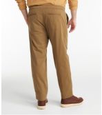 Men's Comfort Stretch Dock Pants, Standard Fit, Straight Leg, Flannel-Lined