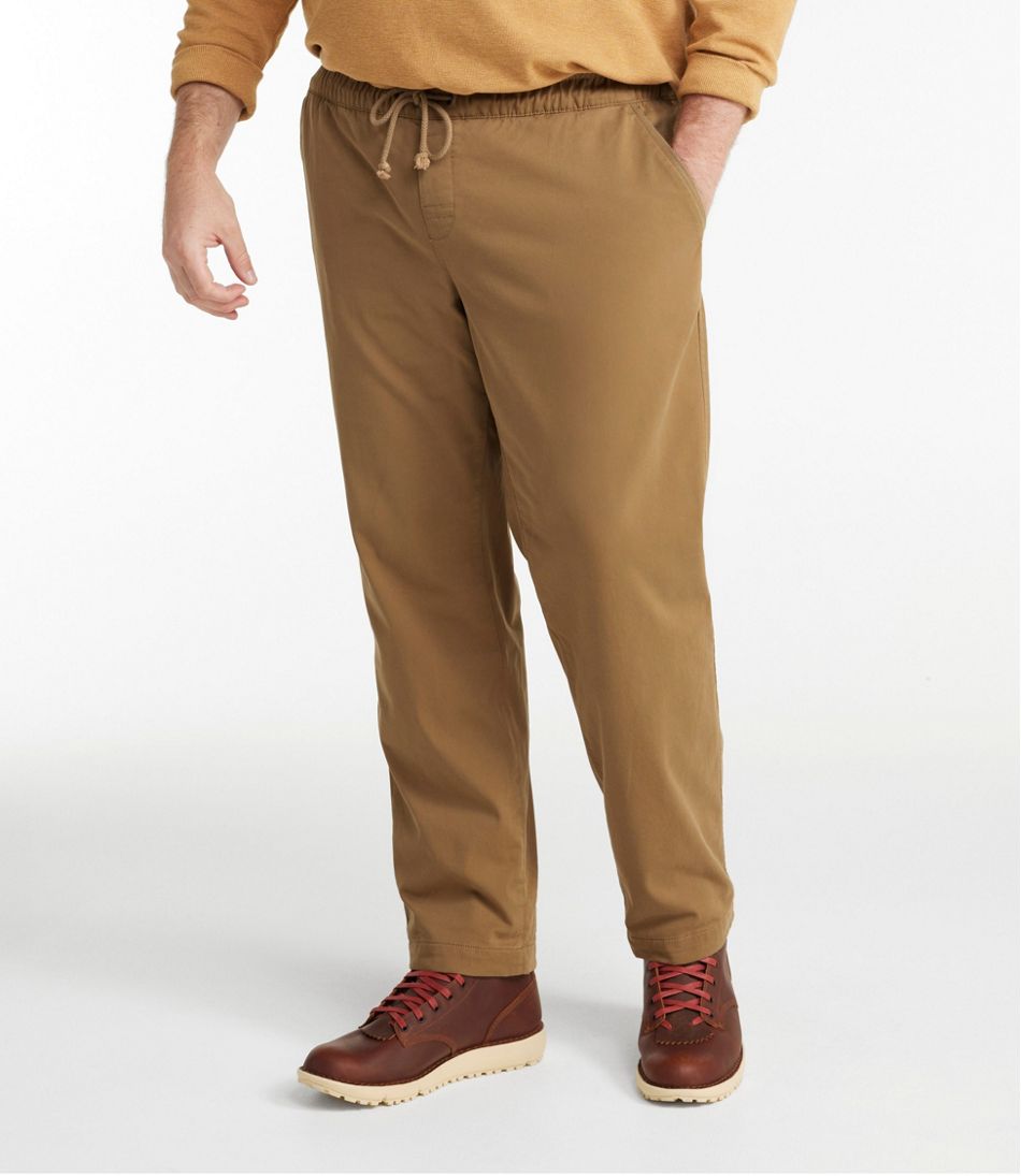 Men's Comfort Stretch Dock Pants, Standard Fit, Straight Leg, Flannel ...