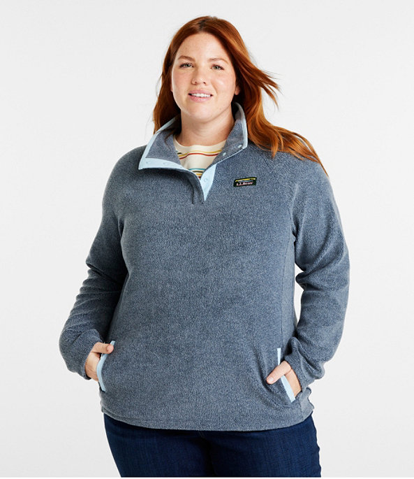 Tumbled Sherpa Fleece Pullover, , large image number 1