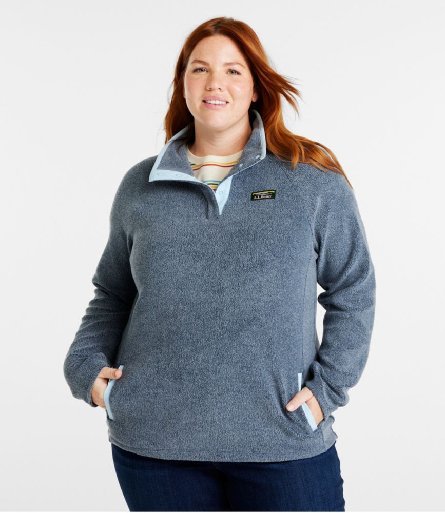 Women's Tumbled Sherpa, Quarter-Snap