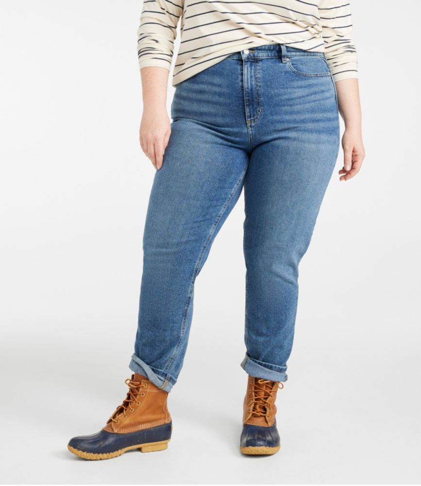 Women's 207 Vintage Jeans, High-Rise Boyfriend, Washed Indigo, small image number 2