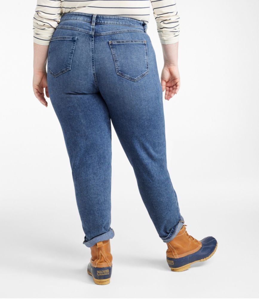 Women's 207 Vintage Jeans, High-Rise Boyfriend, Washed Indigo, small image number 3