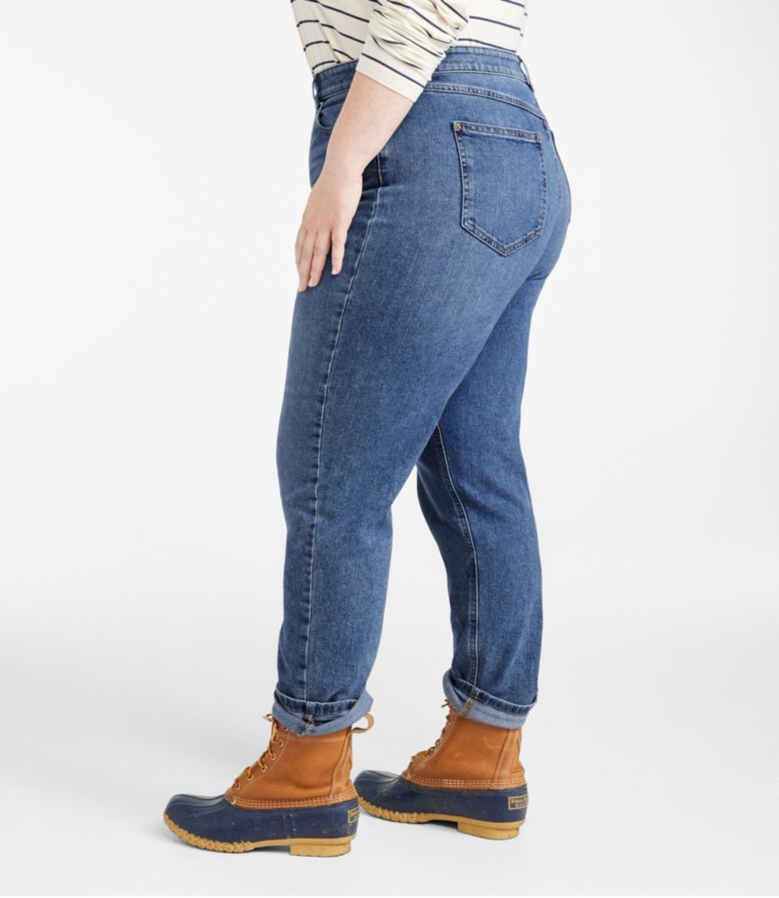 Women's 207 Vintage Jeans, High-Rise Boyfriend, Washed Indigo, small image number 4
