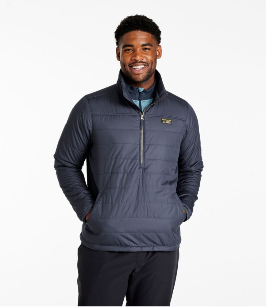 Men's Mountain Classic Puffer Pullover, Gunmetal Gray, small image number 4