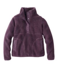Women's L.L.Bean Hi-Pile Fleece Jacket, Long Hooded | Fleece