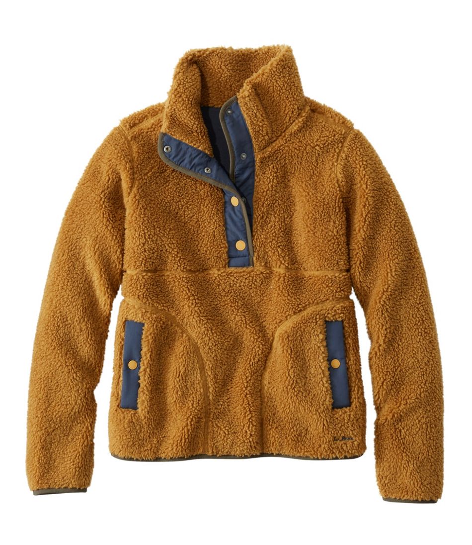 Women's Bean's Sherpa Fleece Pullover | Sweatshirts & Fleece at L.L.Bean