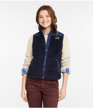 Women's Bean's Sherpa Fleece Vest