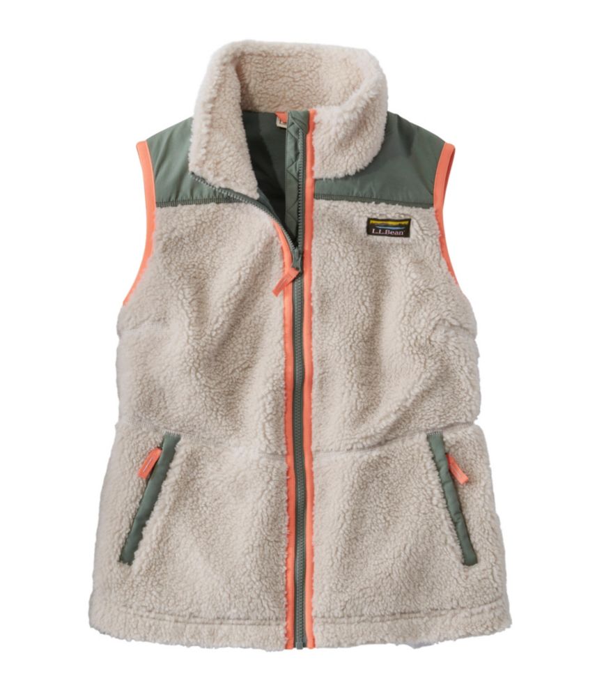 Women's Bean's Sherpa Fleece Long Vest