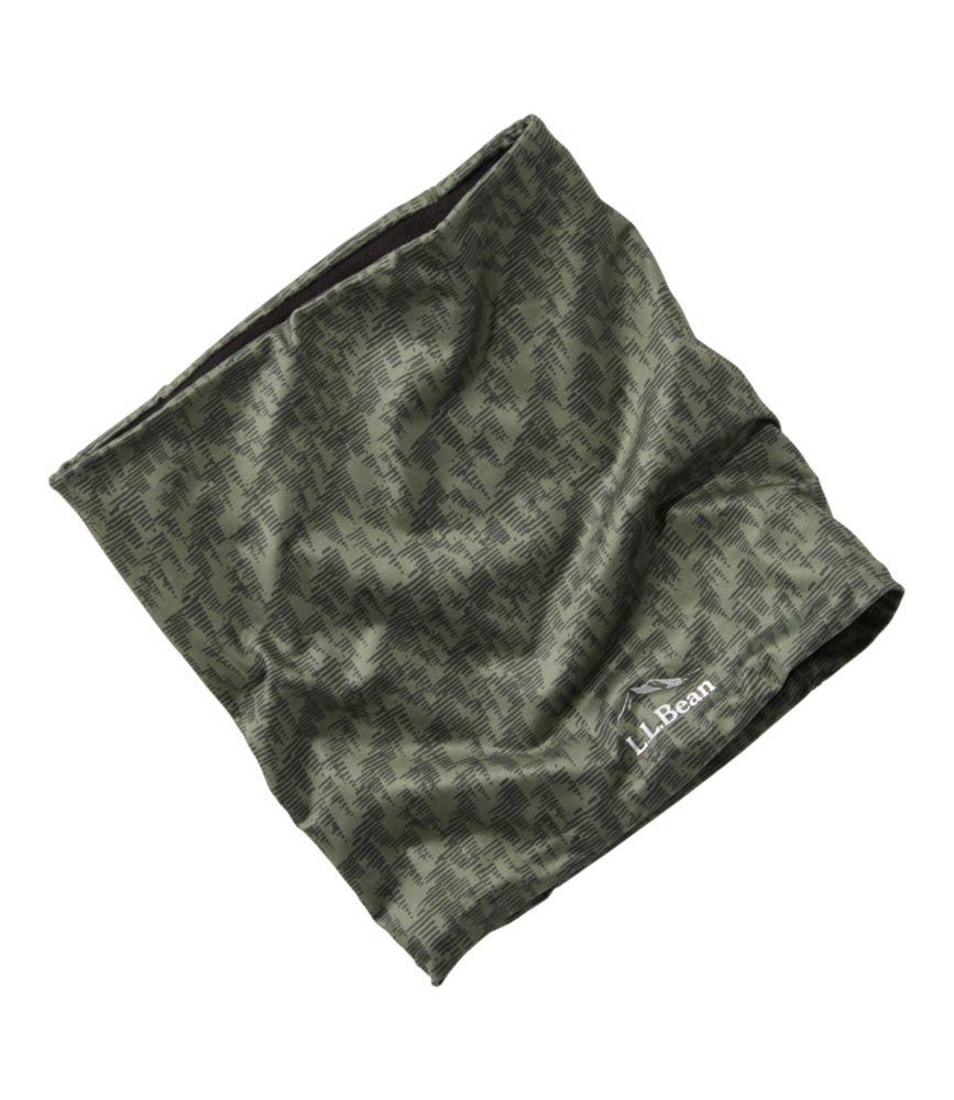 Adults' L.L.Bean Performance Neck Gaiter, FleeceLined Print Masks