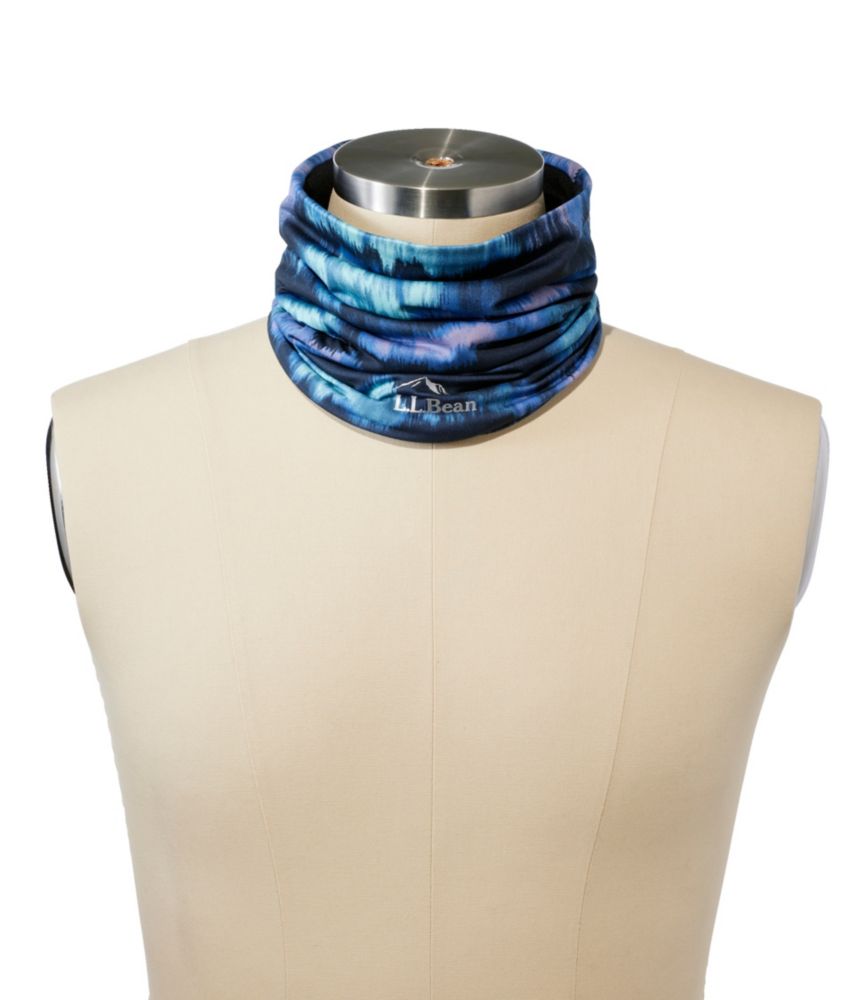 Adults' L.L.Bean Performance Neck Gaiter, Fleece-Lined Print
