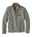Tumbled Sherpa Fleece Pullover, Deep Olive, small image number 0