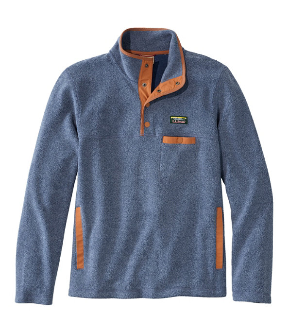 Tumbled Sherpa Fleece Pullover, , largeimage number 0