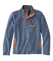 Tumbled Sherpa Fleece Pullover, Mallard Blue, small image number 0
