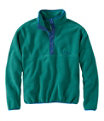Unisex Classic Snap Fleece Pullover, Rustic Green, small image number 0