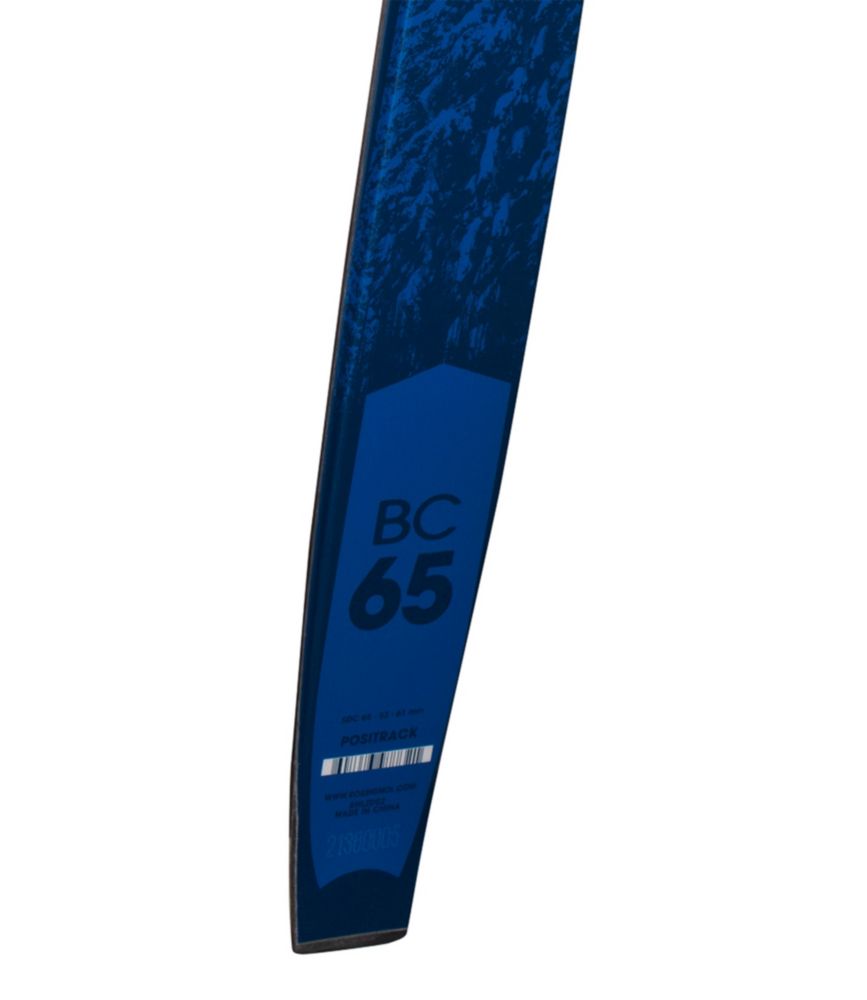 Adults' Rossignol BC 65 Backcountry Skis with NNN Auto Bindings