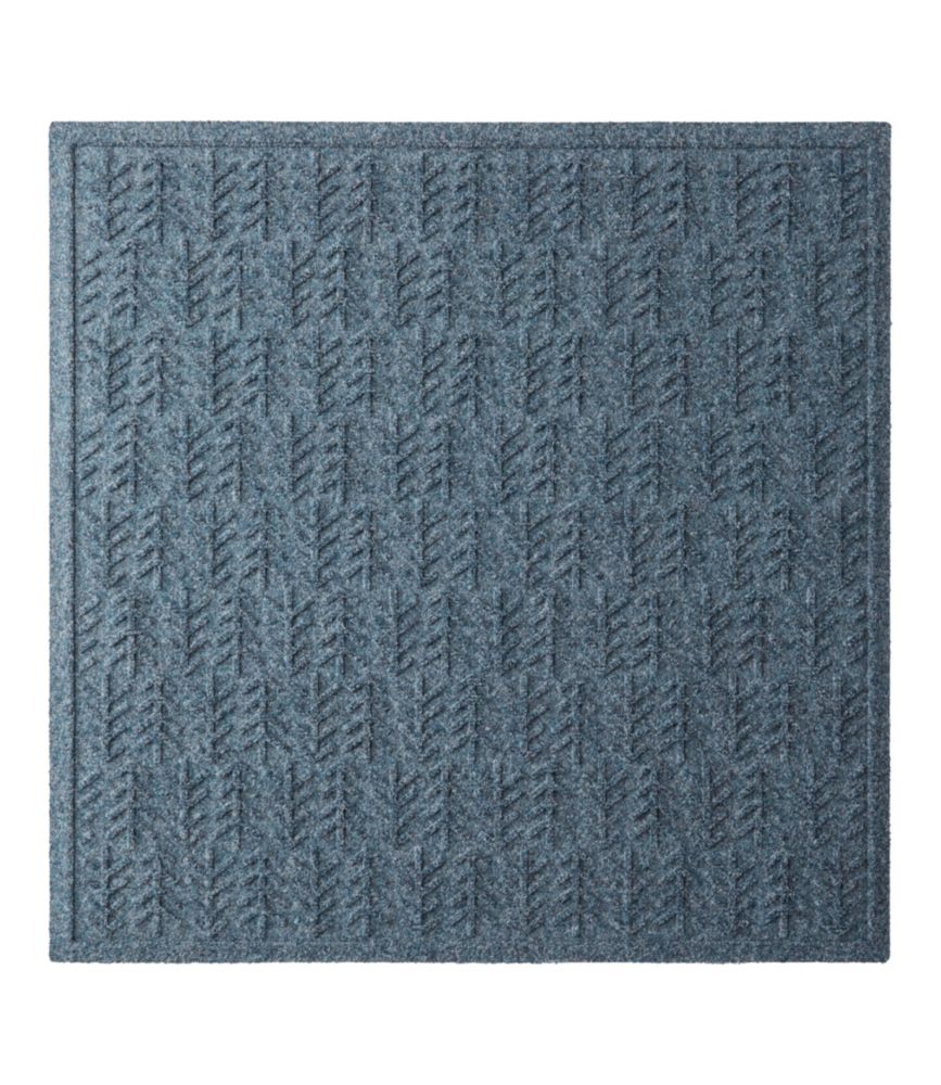 Everyspace Recycled Waterhog Mat, Square, Trees