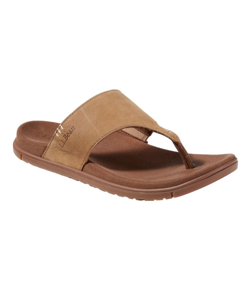 Women's Go-Anywhere Flip-Flops, Nubuck, Honey Brown, small image number 6