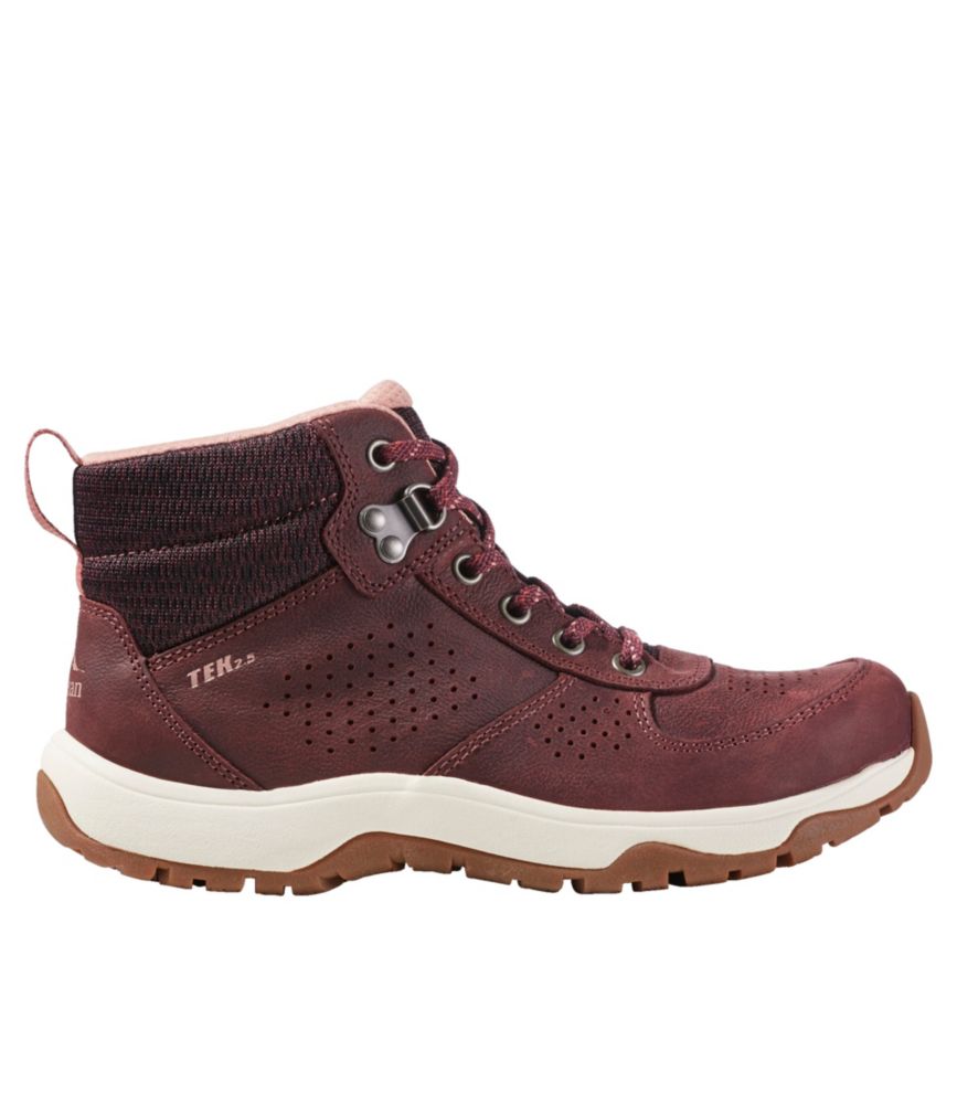 Women's Trailduster Hiking Boots, Burgundy/Soft Cayenne, small image number 1