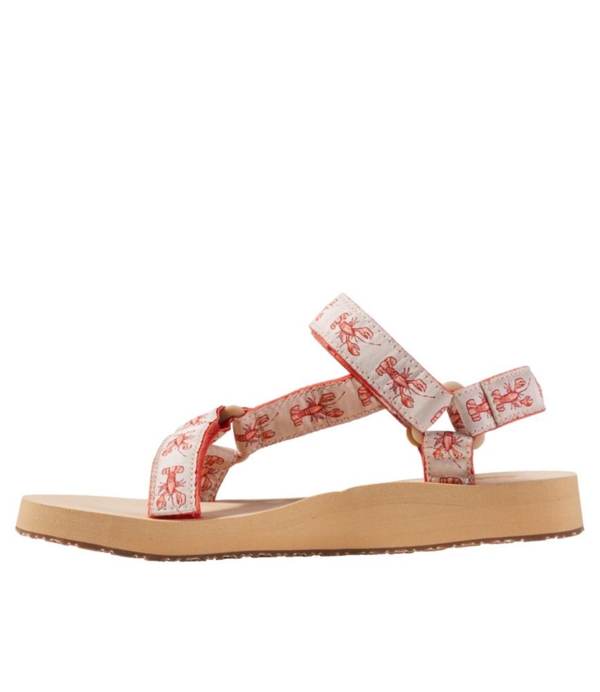 Women's Maine Isle Four-Point Sandals, Sara Fitz Print, , small image number 2