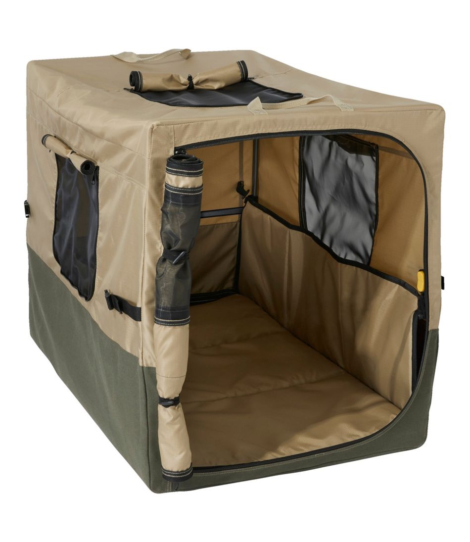 Mountain Classic Travel Dog Crate Sandstone, Nylon | L.L.Bean