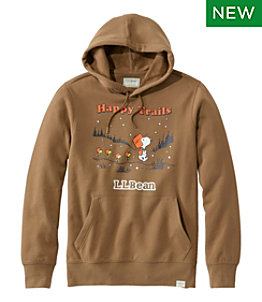 L.L.Bean x Peanuts Adults' Sweatshirt, Hoodie, Happy Trails