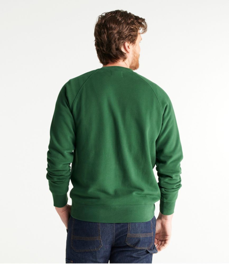 L.L.Bean x Peanuts Adults' Sweatshirt, Crewneck, Happy Camper
