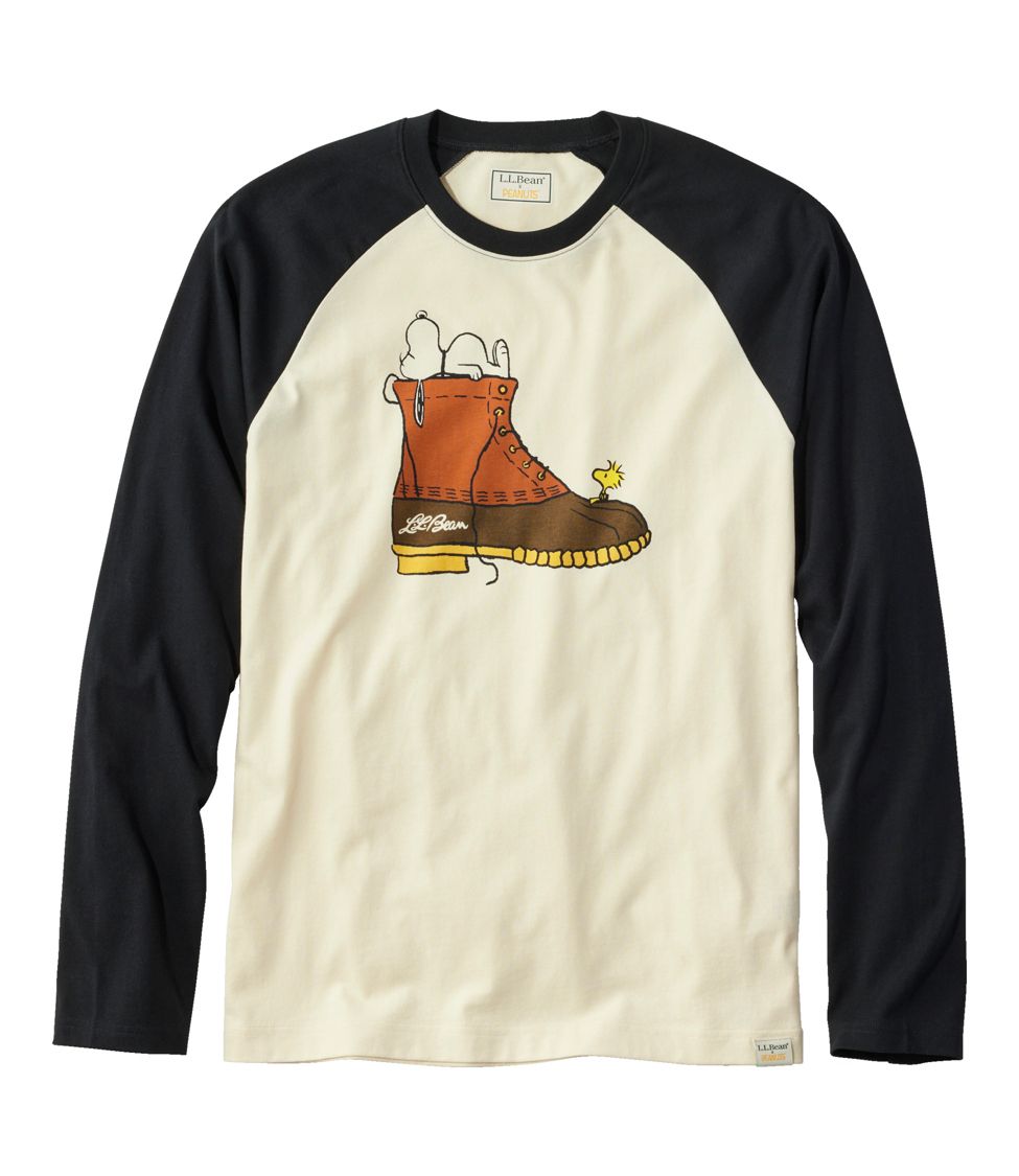 Men's L.L. Bean x Peanuts Long-Sleeve T-Shirt at L.L. Bean