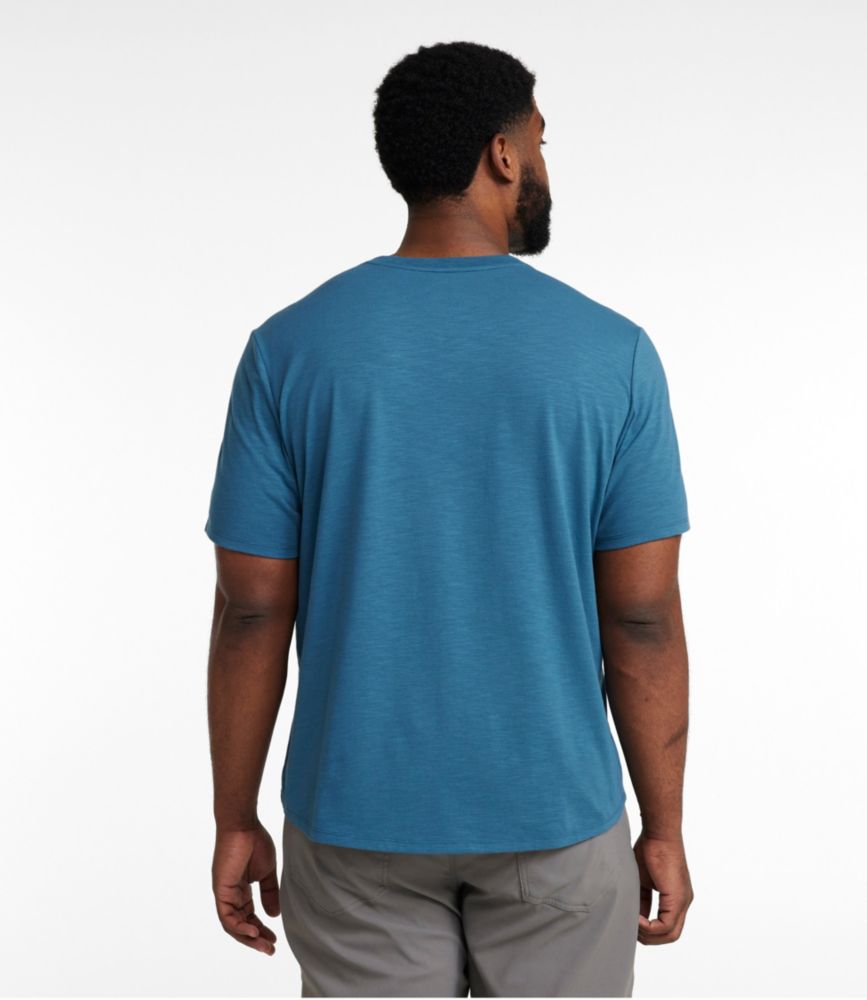 Men's Explorer Slub Tee, Short-Sleeve Henley, , small image number 5