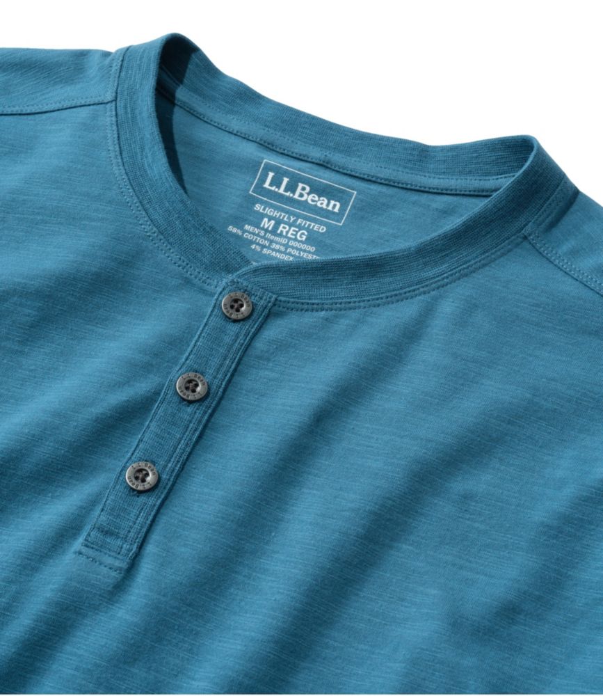 Men's Explorer Slub Tee, Short-Sleeve Henley, , small image number 6