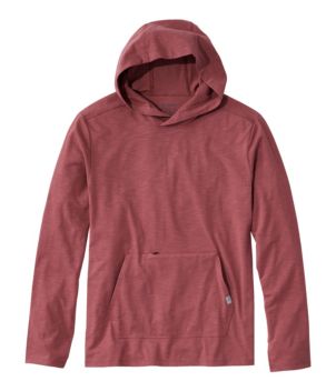 Men's Explorer Slub Tee, Long-Sleeve Hoodie