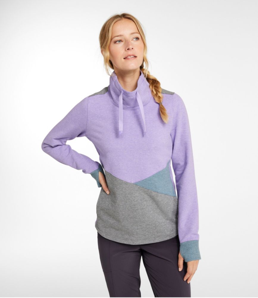 Ll bean cowl neck sweatshirt best sale