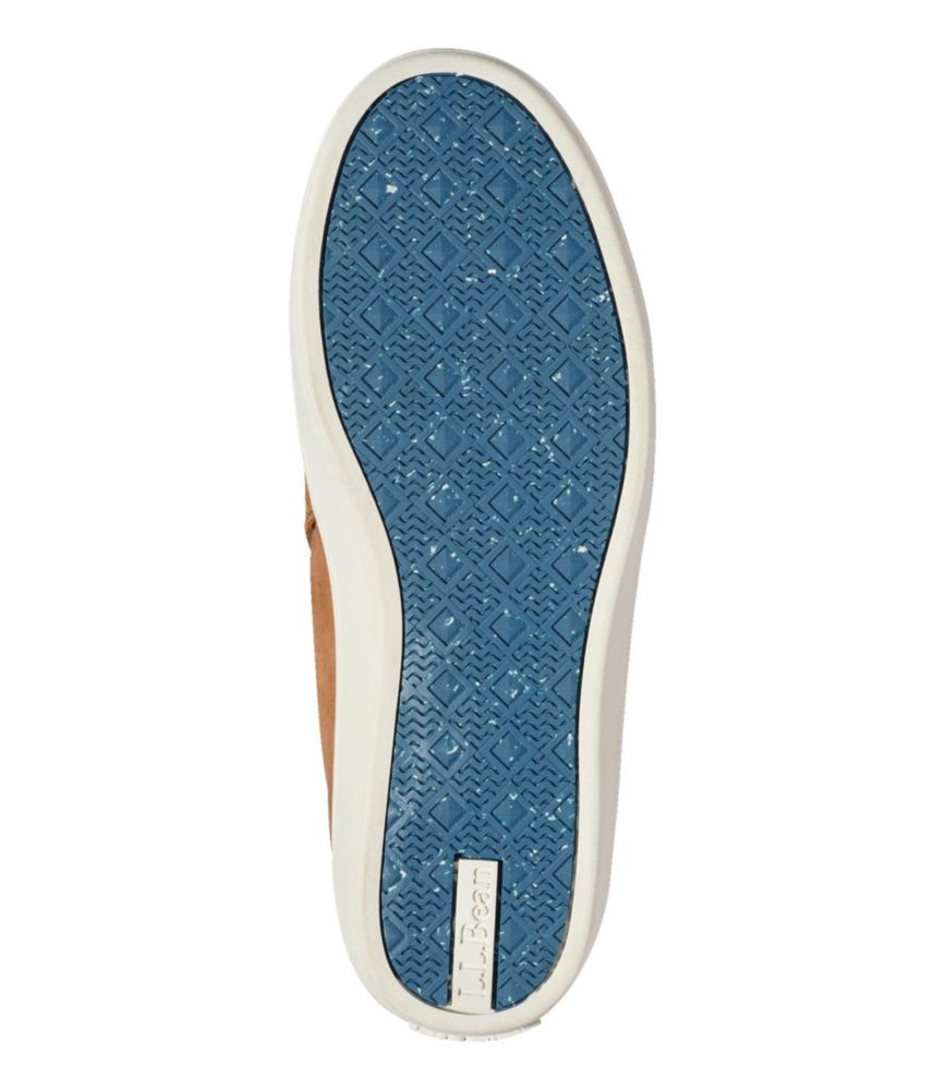 Women's Eco Bay Leather Slip-Ons, Light Coffee/Slate Blue, small image number 5