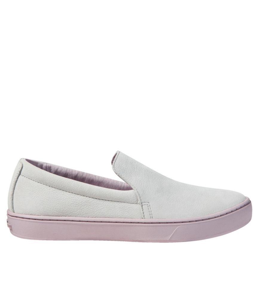 Women's Eco Bay Leather Slip-Ons, Gray Mist/Violet Ice, small image number 1