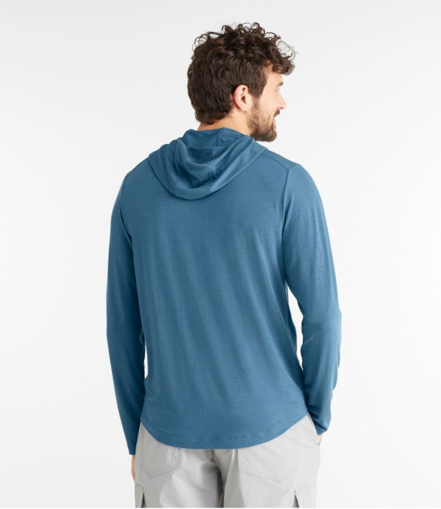 Men's Tropicwear Comfort Hoodie, Dusk Blue, small image number 3