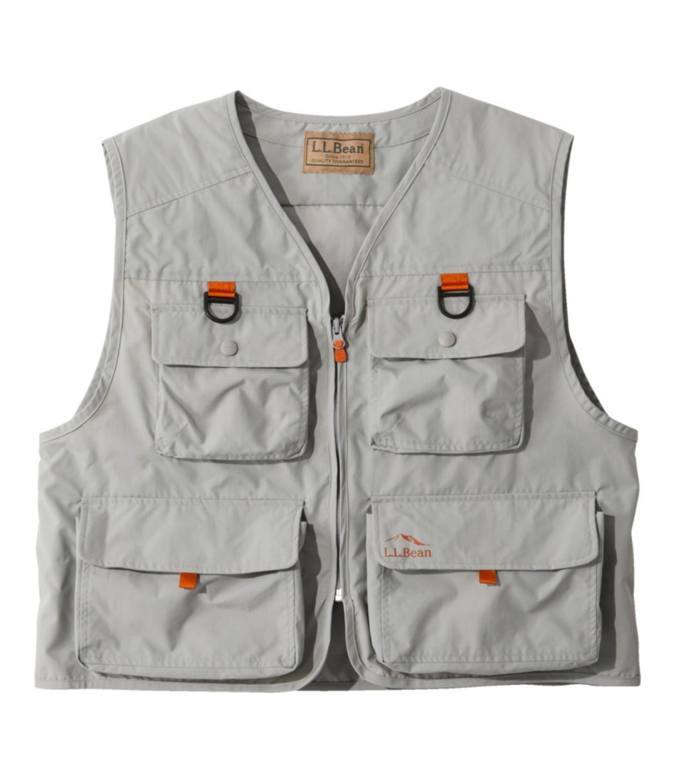 Adults' Emerger Fishing Vest Anchor Gray Mextra Extra Large, Synthetic Nylon | L.L.Bean