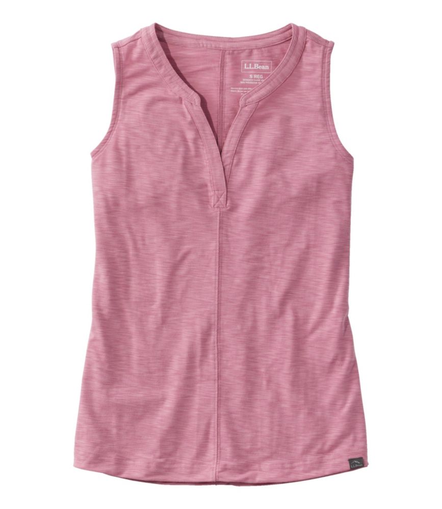 Women's Streamside Tank, Splitneck, Rose Shadow, small image number 1