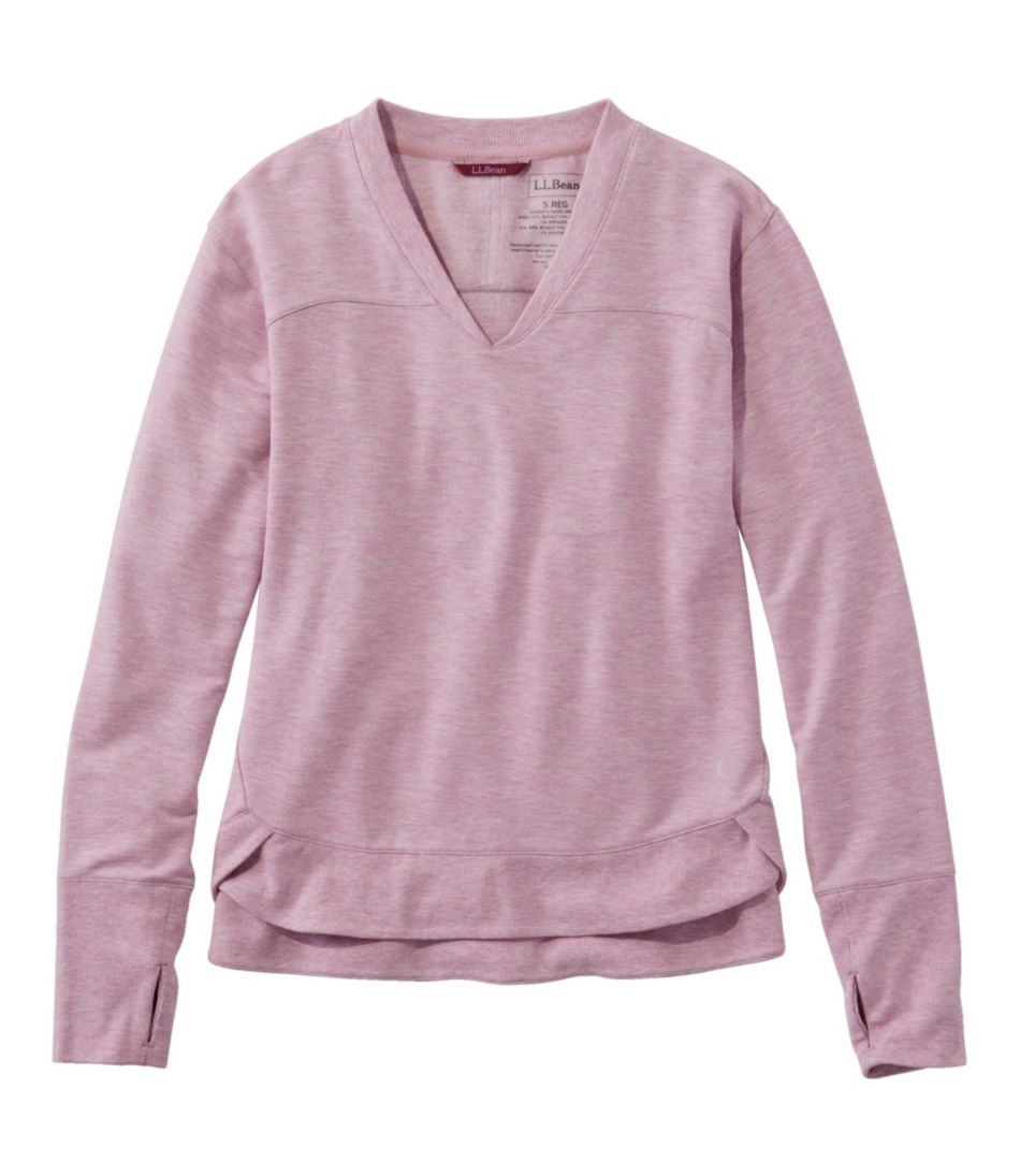 Women's SoftFlex V-Neck Pullover | Sweatshirts & Fleece at L.L.Bean