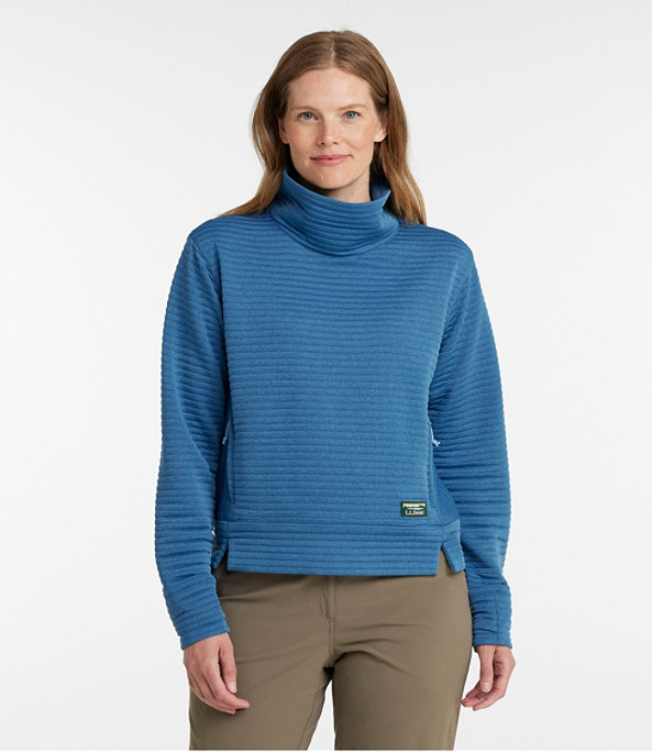 Airlight Knit Funnelneck Pullover, , large image number 1