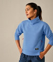 AirLight Knit Funnelneck Pullover, Malibu Blue Heather, small image number 5