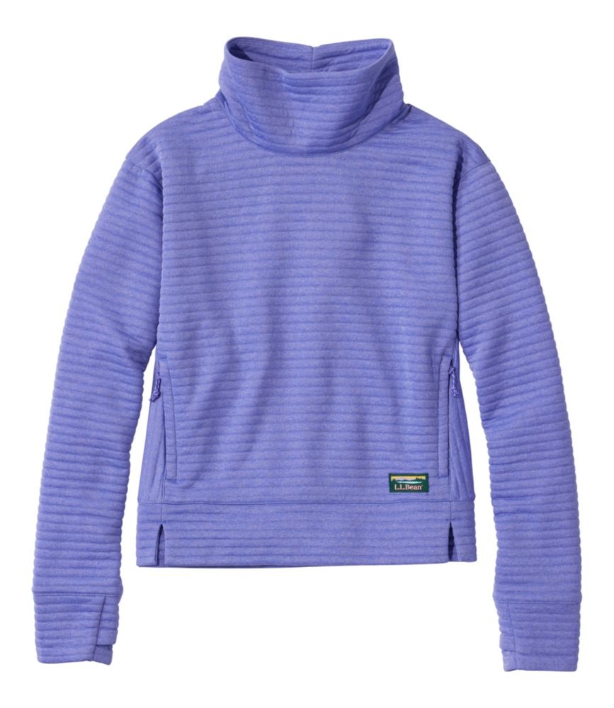 Women's Airlight Pullover, Funnelneck, Dusty Periwinkle Heather, small image number 1