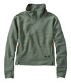 Airlight Knit Funnelneck Pullover, Sea Green Heather, small image number 0