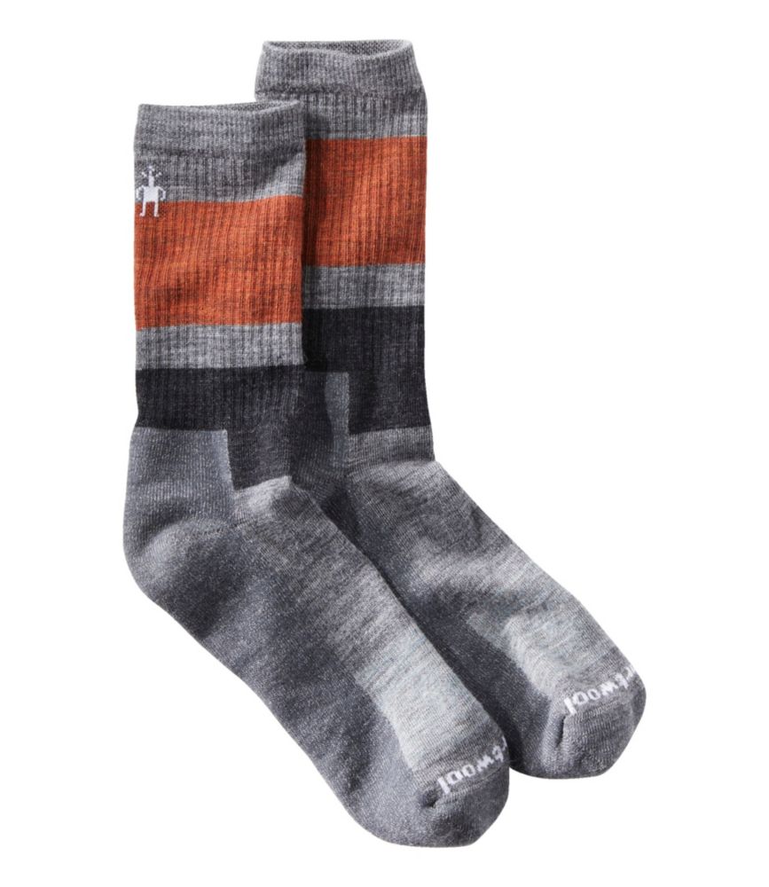 Men's Smartwool Everyday Blocked Stripe Crew Socks Socks at L.L.Bean