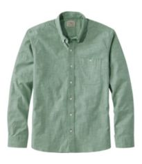 Men's Long Sleeve Chambray Shirt