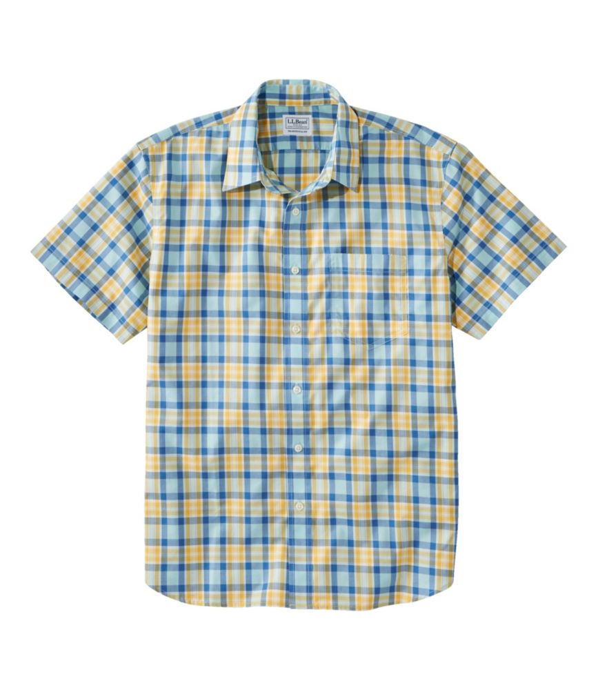 Men's Bean's Wrinkle-Free Everyday Shirt, Traditional Untucked Fit, Plaid, Short-Sleeve, , small image number 1