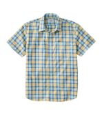 Men's Bean's Wrinkle-Free Everyday Shirt, Traditional Untucked Fit, Plaid, Short-Sleeve