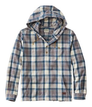 Men's Scotch Plaid Flannel Shirt, Slightly Fitted