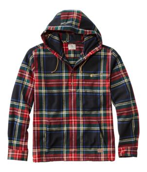 Men's Scotch Plaid Flannel Shirt, Anorak, Traditional Fit